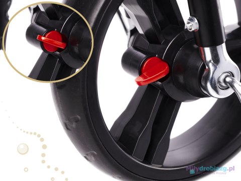 Rowerek trójkołowy Trike Fix Lite rower spacerówka 3w1 obracany 360 wolne koło granatowy Rowerek trójkołowy Trike Fix Lite rower spacerówka 3w1 obracany 360 wolne koło granatowy