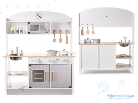 Kuchnia dla dzieci drewniana MDF MODERN CLASSIC akcesoria 82cm Kuchnia dla dzieci drewniana MDF MODERN CLASSIC akcesoria 82cm