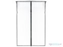Moskitiera siatka magnetyczna na drzwi 160x230cm CZARNA