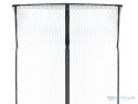 Moskitiera siatka magnetyczna na drzwi 160x230cm CZARNA