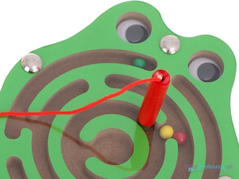 Labirynt magnetyczny kuleczki żaba Labirynt magnetyczny kuleczki żaba