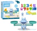 Waga szalkowa edukacyjna nauka liczenia hipopotam mini Waga szalkowa edukacyjna nauka liczenia hipopotam mini