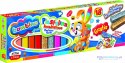 Plastelina kwadratowa Bambino 18 kolorów