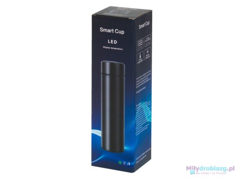Kubek bidon termiczny termos smart LED 500ml złoty Kubek bidon termiczny termos smart LED 500ml złoty