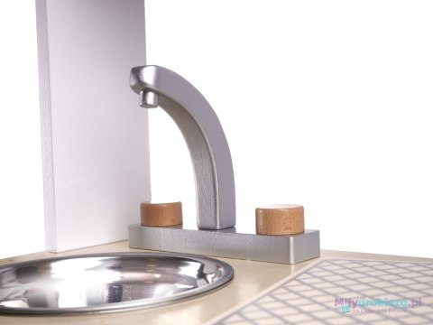 Kuchnia dla dzieci drewniana MDF LULILO KUKETO akcesoria 85cm Kuchnia dla dzieci drewniana MDF LULILO KUKETO akcesoria 85cm