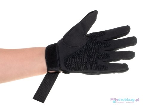 Rękawice taktyczne survival wojskowe ochrona kostek XL czarne Rękawice taktyczne survival wojskowe ochrona kostek XL czarne
