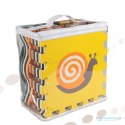 Mata edukacyjna piankowa puzzle zwierzątka kolorowa 114 x 114 cm 25 elementów Mata edukacyjna piankowa puzzle zwierzątka kolorowa 114 x 114 cm 25 elementów