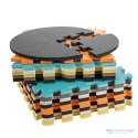 Mata edukacyjna piankowa puzzle zwierzątka kolorowa 114 x 114 cm 25 elementów Mata edukacyjna piankowa puzzle zwierzątka kolorowa 114 x 114 cm 25 elementów
