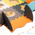 Mata edukacyjna piankowa puzzle zwierzątka kolorowa 114 x 114 cm 25 elementów Mata edukacyjna piankowa puzzle zwierzątka kolorowa 114 x 114 cm 25 elementów
