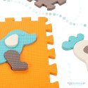 Mata edukacyjna piankowa puzzle zwierzątka kolorowa 114 x 114 cm 25 elementów Mata edukacyjna piankowa puzzle zwierzątka kolorowa 114 x 114 cm 25 elementów