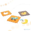 Mata edukacyjna piankowa puzzle zwierzątka kolorowa 114 x 114 cm 25 elementów Mata edukacyjna piankowa puzzle zwierzątka kolorowa 114 x 114 cm 25 elementów