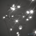 Lampki LED druciki dekoracyjne świąteczne choinkowe 5m 50LED zimny biały Lampki LED druciki dekoracyjne świąteczne choinkowe 5m 50LED zimny biały