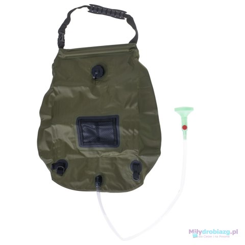 Prysznic turystyczny solarny polowy kempingowy 20L XXL z termometrem Prysznic turystyczny solarny polowy kempingowy 20L XXL z termometrem