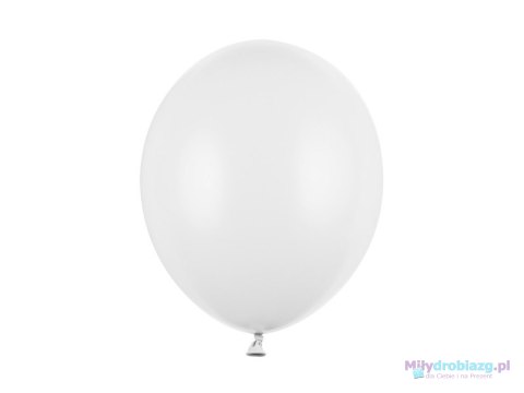Balony Strong Pastel Pure biały 30cm 100 sztuk
