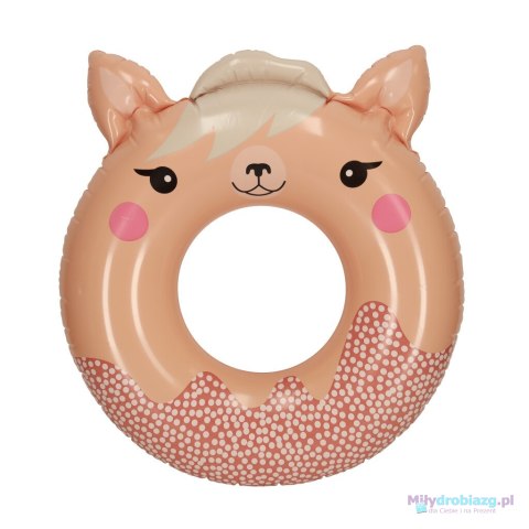 INTEX 59266 Kółko do pływania koło dmuchane ponton plażowy lama max 40kg