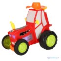 Traktor ciągnik zdalnie sterowany na pilota RC skaczący tańczący dźwięk czerwony Traktor ciągnik zdalnie sterowany na pilota RC skaczący tańczący dźwięk czerwony