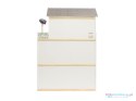 Domek dla lalek drewniany MDF mebelki 122cm XXL LED Domek dla lalek drewniany MDF mebelki 122cm XXL LED