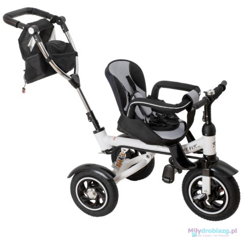 Rowerek trójkołowy Trike Fix V3 rower spacerówka 3w1 obracany 360 wolne koło czarny Rowerek trójkołowy Trike Fix V3 rower spacerówka 3w1 obracany 360 wolne koło czarny