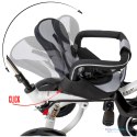 Rowerek trójkołowy Trike Fix V3 rower spacerówka 3w1 obracany 360 wolne koło czarny Rowerek trójkołowy Trike Fix V3 rower spacerówka 3w1 obracany 360 wolne koło czarny