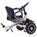 Rowerek trójkołowy Trike Fix V3 rower spacerówka 3w1 obracany 360 wolne koło szary