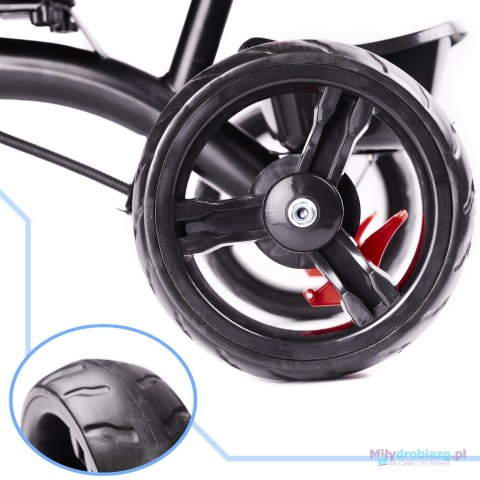 Rowerek trójkołowy Trike Fix Lite rower spacerówka 3w1 obracany 360 wolne koło szary Rowerek trójkołowy Trike Fix Lite rower spacerówka 3w1 obracany 360 wolne koło szary