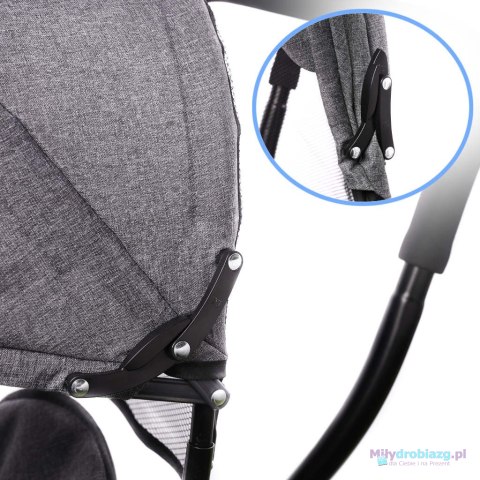 Rowerek trójkołowy Trike Fix Lite rower spacerówka 3w1 obracany 360 wolne koło szary Rowerek trójkołowy Trike Fix Lite rower spacerówka 3w1 obracany 360 wolne koło szary