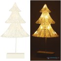Choinka świecąca dekoracja świąteczna 10 LED 39 cm ciepły biały