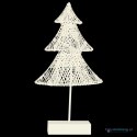 Choinka świecąca dekoracja świąteczna 10 LED 39 cm ciepły biały