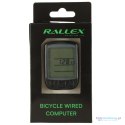 Licznik rowerowy RALLEX wodoodporny przewodowy prędkościomierz 25w1 LCD