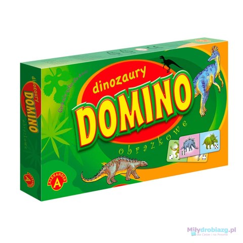 ALEXANDER Domino- dinozaury gra edukacyjna 4+ ALEXANDER Domino- dinozaury gra edukacyjna 4+