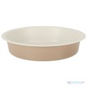 Blacha do pieczenia tortownica forma okrągła do tortów tart guiche 26cm brązowa Blacha do pieczenia tortownica forma okrągła do tortów tart guiche 26cm brązowa
