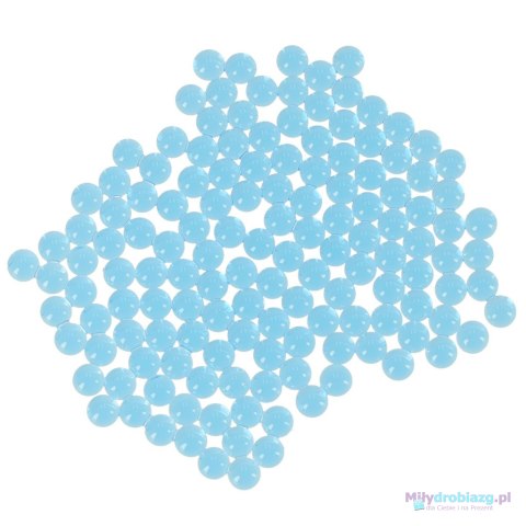 Kulki żelowe wodne hydrożelowe do pistoletu kwiatów niebieskie 250g 50 000szt. 7-8mm Kulki żelowe wodne hydrożelowe do pistoletu kwiatów niebieskie 250g 50 000szt. 7-8mm