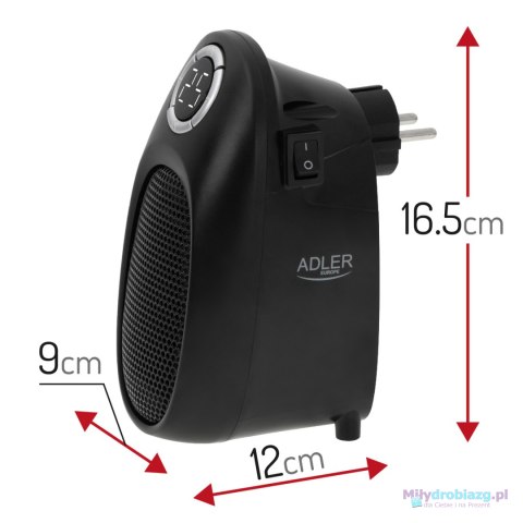 Termowentylator Adler AD 7726 Easy heater grzejnik elektryczny farelka 1500W Termowentylator Adler AD 7726 Easy heater grzejnik elektryczny farelka 1500W
