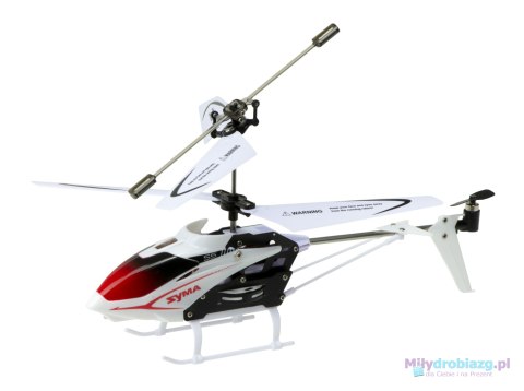 Helikopter zdalnie sterowany na pilota RC SYMA S5 3CH biały Helikopter zdalnie sterowany na pilota RC SYMA S5 3CH biały