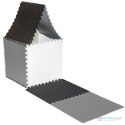 Mata edukacyjna piankowa puzzle szara 180 x 180 cm 9 elementów Mata edukacyjna piankowa puzzle szara 180 x 180 cm 9 elementów