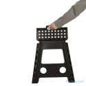 Stołek taboret składany antypoślizgowy 39cm czarny Stołek taboret składany antypoślizgowy 39cm czarny