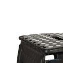 Stołek taboret składany antypoślizgowy 39cm czarny Stołek taboret składany antypoślizgowy 39cm czarny