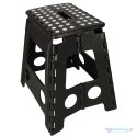 Stołek taboret składany antypoślizgowy 39cm czarny Stołek taboret składany antypoślizgowy 39cm czarny