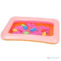 Piasek Kinetyczny w wiaderku 1kg foremki beżowy Piasek Kinetyczny w wiaderku 1kg foremki beżowy