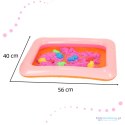 Piasek Kinetyczny w wiaderku 1kg foremki niebieski Piasek Kinetyczny w wiaderku 1kg foremki niebieski