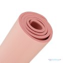 Mata fitness do ćwiczeń jogi gruba 185x83x1,5 cm różowa