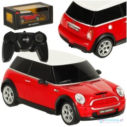 Samochód zdalnie sterowany Rastar 15000 MINI Cooper S 1:27 czerwony