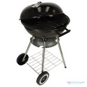 Grill ogrodowy węglowy na brykiet zamykany z pokrywą wentylacją i półką Grill ogrodowy węglowy na brykiet zamykany z pokrywą wentylacją i półką