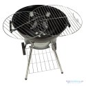 Grill ogrodowy węglowy na brykiet zamykany z pokrywą wentylacją i półką Grill ogrodowy węglowy na brykiet zamykany z pokrywą wentylacją i półką