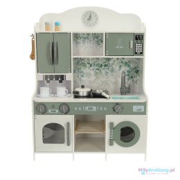 Kuchnia dla dzieci drewniana MDF LULILO SALIKO z ekspresem 85cm