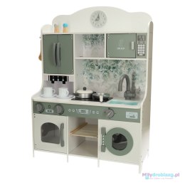Kuchnia dla dzieci drewniana MDF LULILO SALIKO z ekspresem 85cm